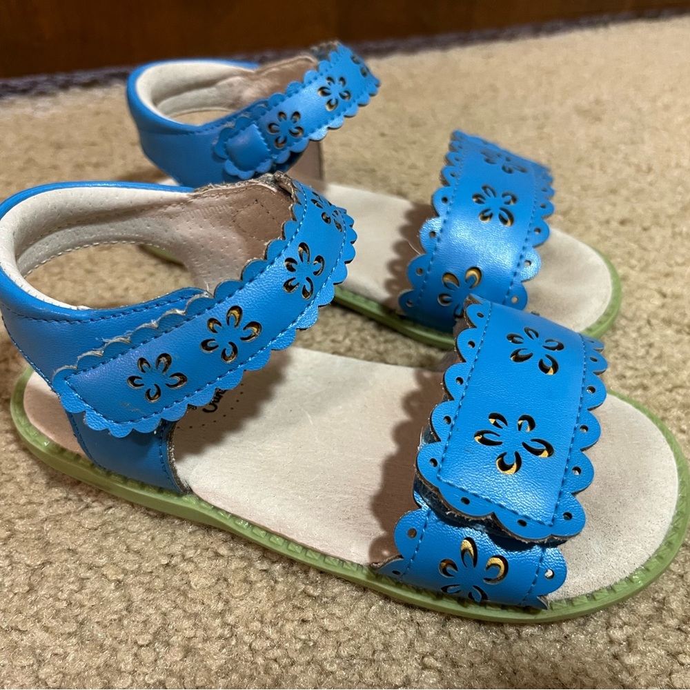 Livie & Luca Posey Blue Sandals